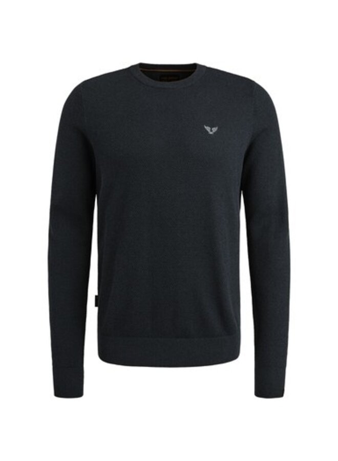 PKW0000334 5281 PME Legend R-neck cotton modal Salute Navy