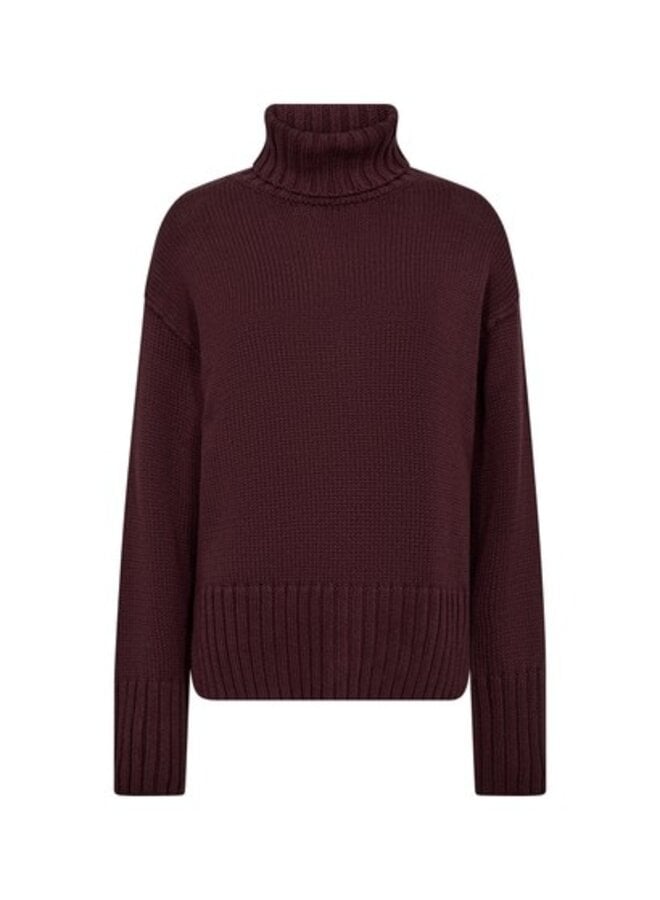 173480 565 Mos Mosh MM Rola Bine Rollneck Knit Rosin