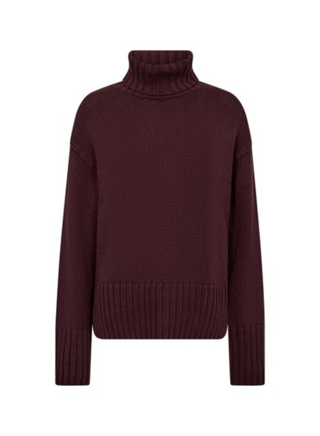 173480 565 MosMosh MMRola Bine Rollneck Knit Rosin