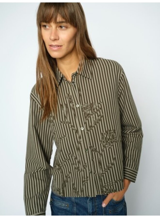 182380 565 MosMosh MMNolina Quoza Shirt Rosin