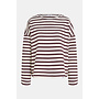 W26T1313 Penn & Ink Sweater Stripe Ecru - Tabac