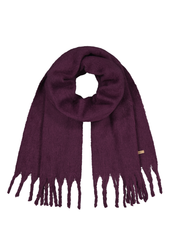 58130251 Barts Fyone Scarf aubergine