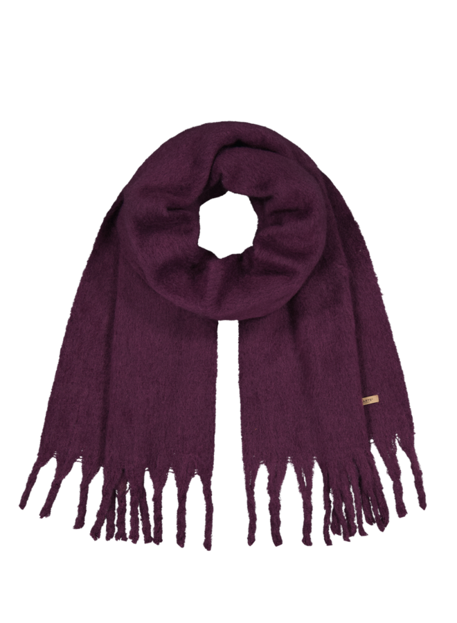 58130251 Barts Fyone Scarf aubergine