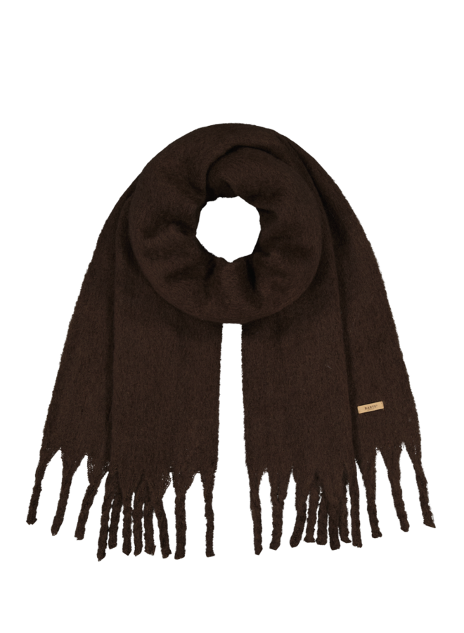 58130201 Barts Fyone Scarf dark brown