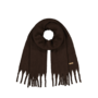 58130201 Barts Fyone Scarf dark brown