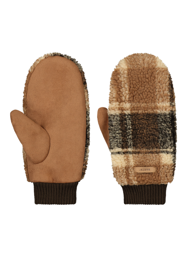 16330201 Barts Teddy Mitts dark brown