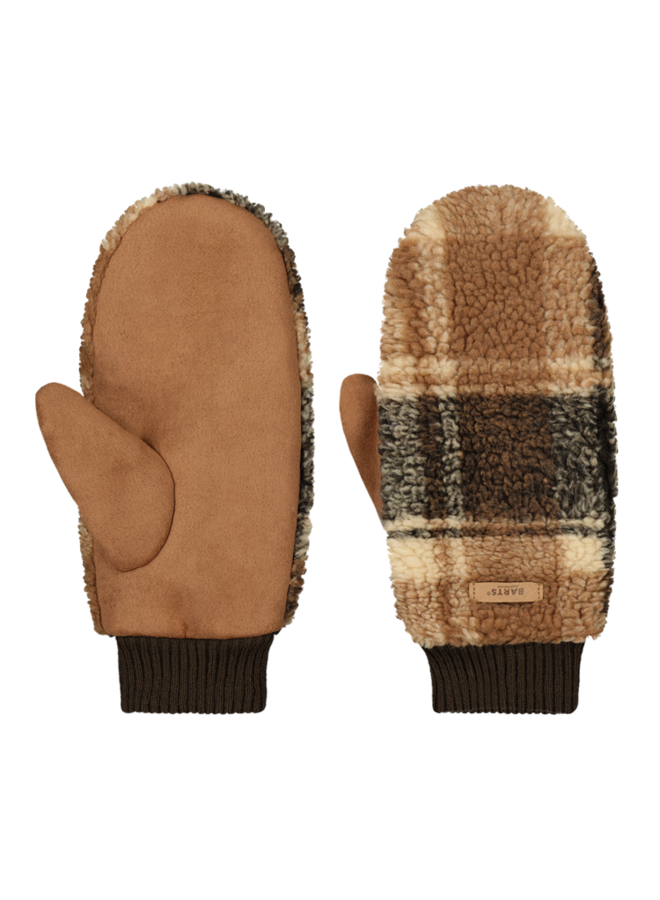 16330201 Barts Teddy Mitts dark brown