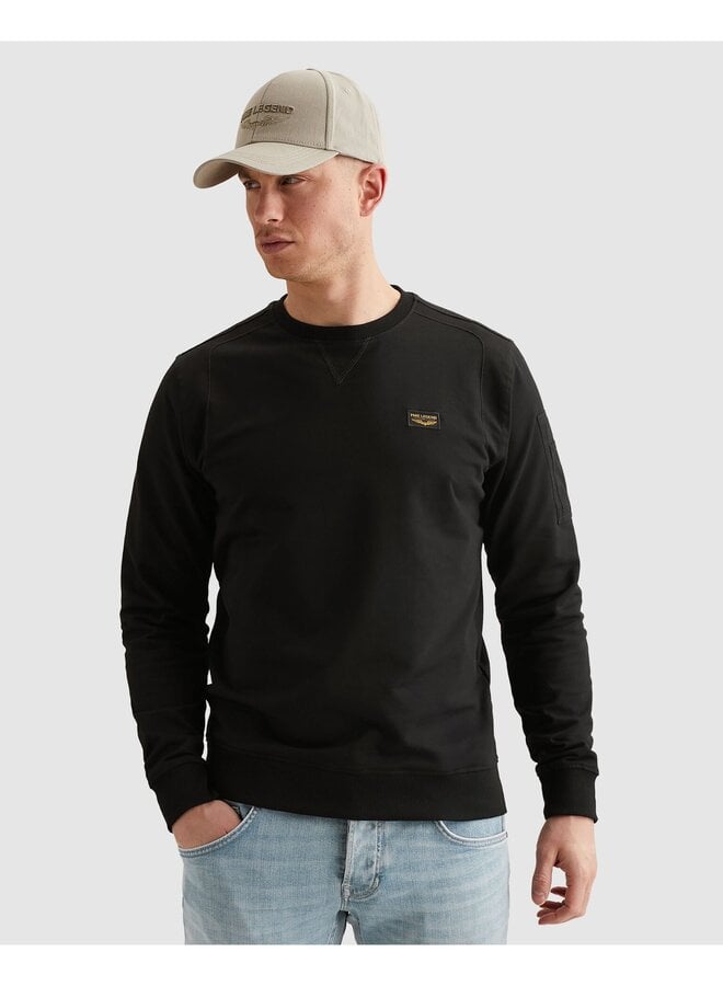 PLS0000431 999 PME Legend Airstrip sweat Black