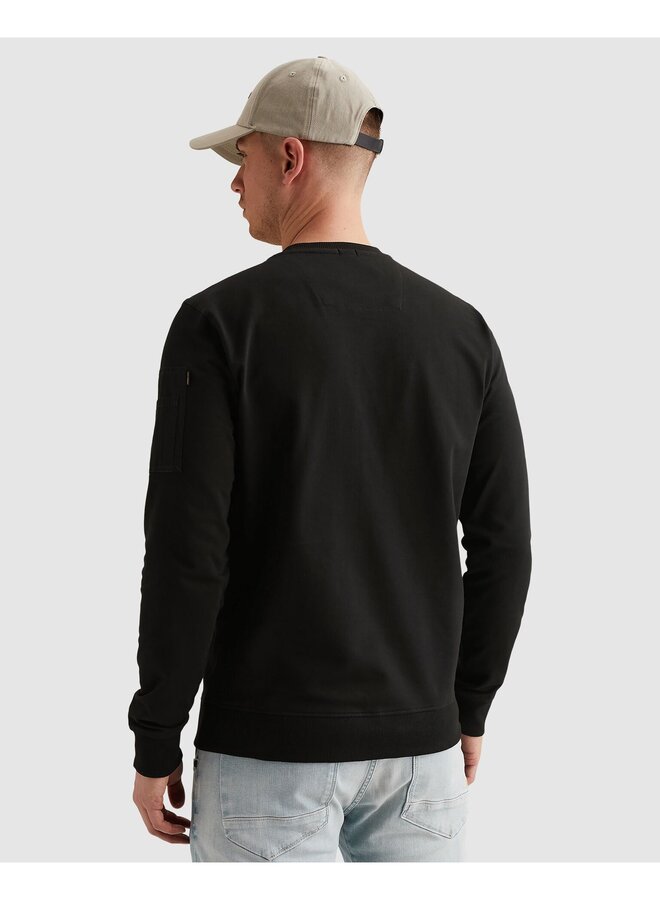 PLS0000431 999 PME Legend Airstrip sweat Black