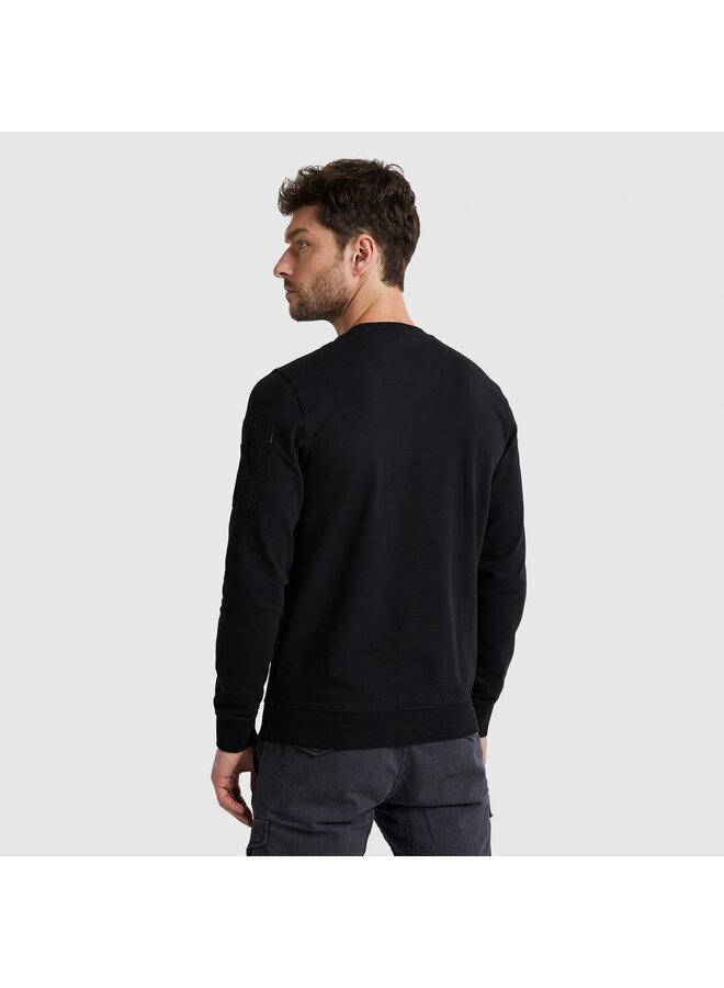 PLS0000431 999 PME Legend Airstrip sweat Black