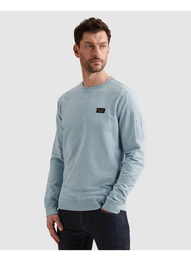 PLS0000431 5326 PME Legend Airstrip Sweat Airy blue