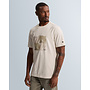 CTSS2609563 7555 Cast Iron Short sleeve r-neck regular fit peached jersey White Down