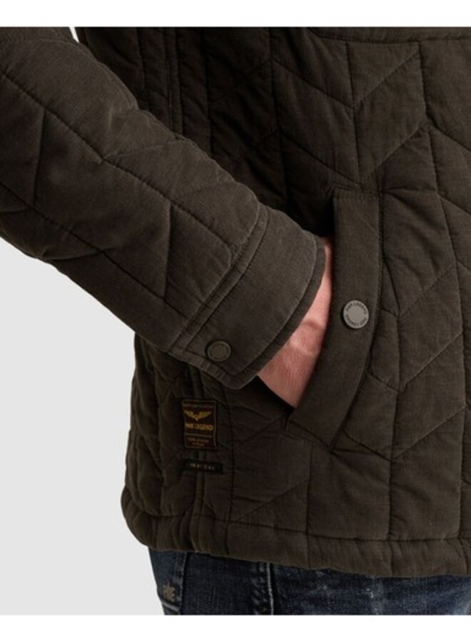 PSI2609274 8039 PME Legend Long sleeve shirt Fine Quilted Corduroy Beluga