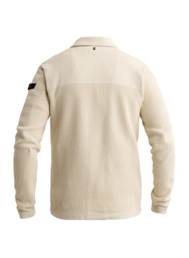 PKC2609352 7013 PME Legend Button jacket cotton structure mix Bone White