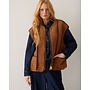9s265-12512 739 Summum Bodywarmer Bonded teddy Cinnamon