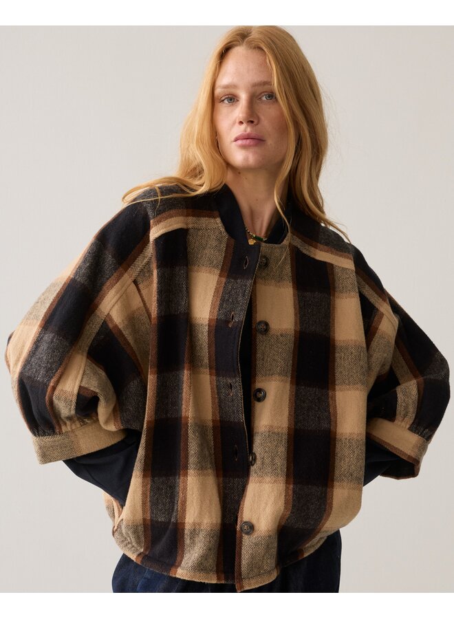 2s3537-12514 120 Summum Jacket Heavy check Multicolour