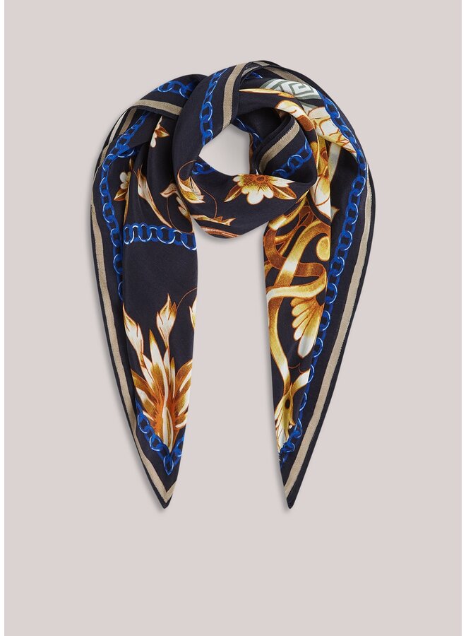 8s1108-8617 120 Summum Scarf Satin Multicolour