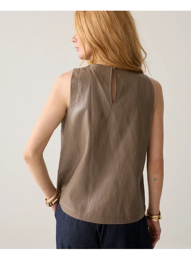2s3557-12526 708 Summum Top Soft faux leather Light taupe