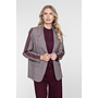 65575-32 480 Geisha Blazer check + tape burgundy/green