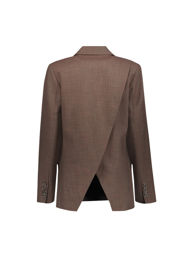 65503-10 775 Geisha Blazer check brown
