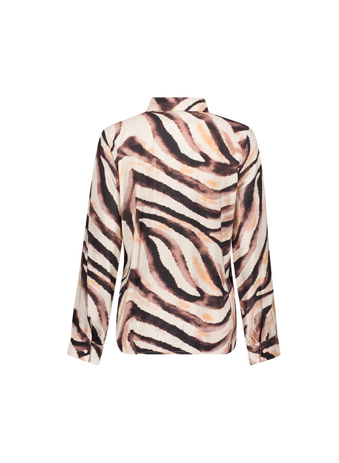63659-20 720 Geisha blouse sand/brique