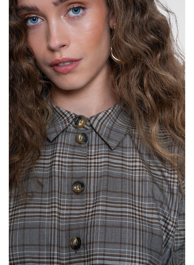 63651-20 735 Geisha blouse camel/grey