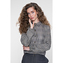 63651-20 735 Geisha blouse camel/grey