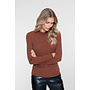 62591-70 775 Geisha T-shirt stripe brown/stone