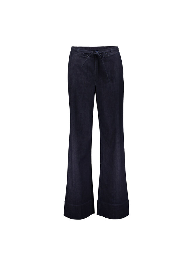 61518-10 880 Geisha Jeans wide dark blue denim