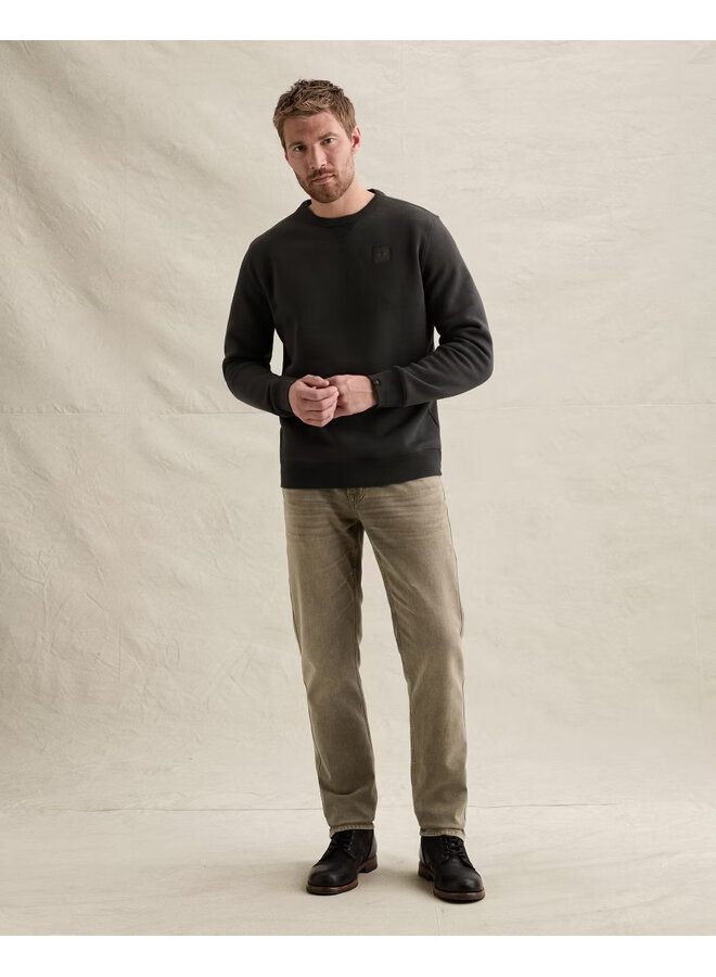 PSW2609453 9140 PME Legend Crewneck soft fleece sweat Obsidian