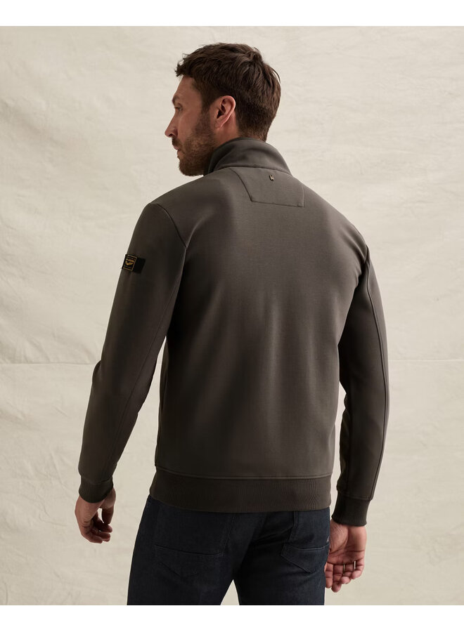 PSW2609437 8039 PME Legend Zip jacket interlock sweat Beluga