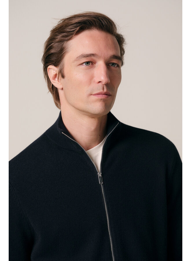 PPXJ30013A Profuomo Cardigan full zip navy