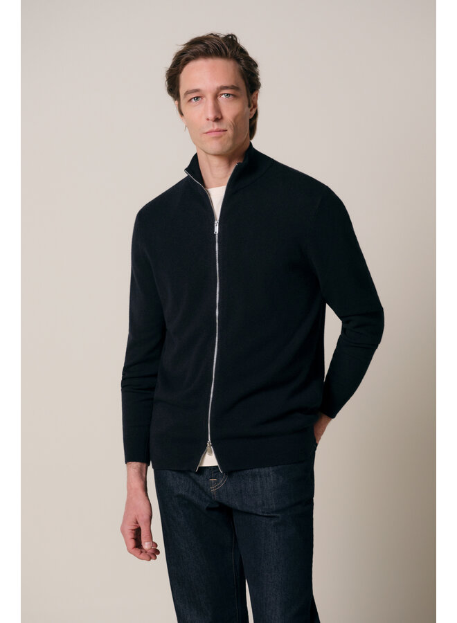 PPXJ30013A Profuomo Cardigan full zip navy