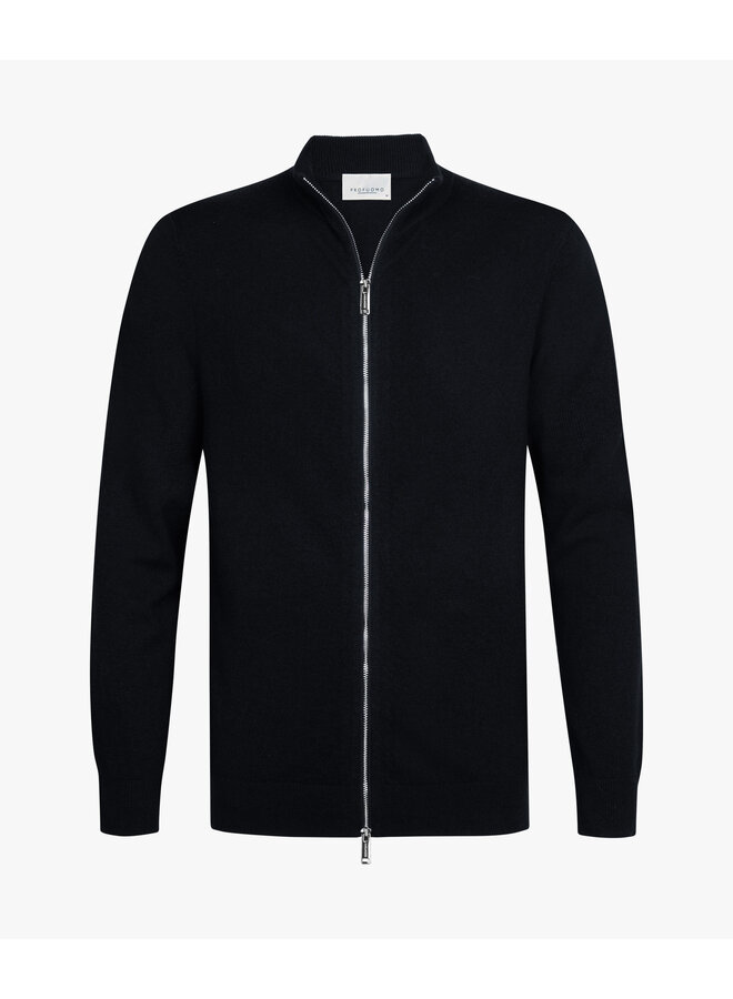 PPXJ30013A Profuomo Cardigan full zip navy