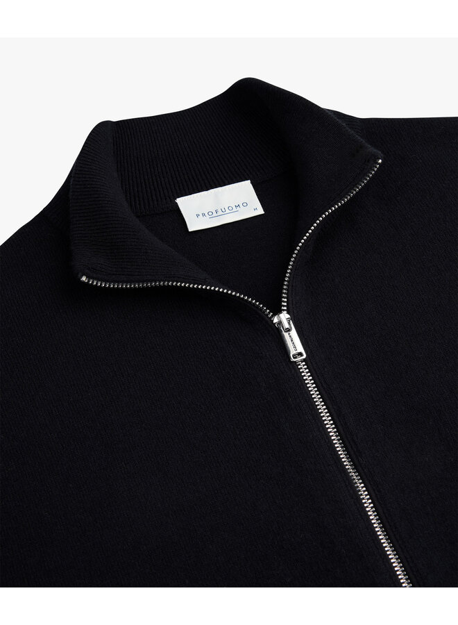 PPXJ30013A Profuomo Cardigan full zip navy