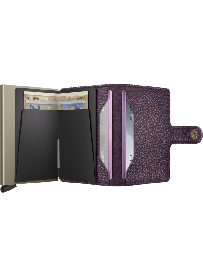 Miniwallet Pebble Grape