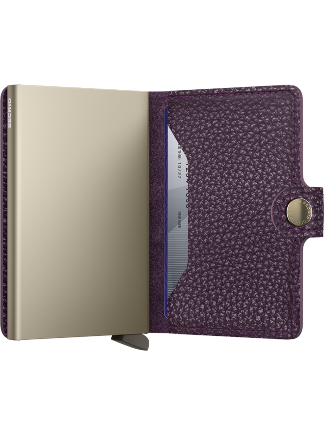 Miniwallet Pebble Grape