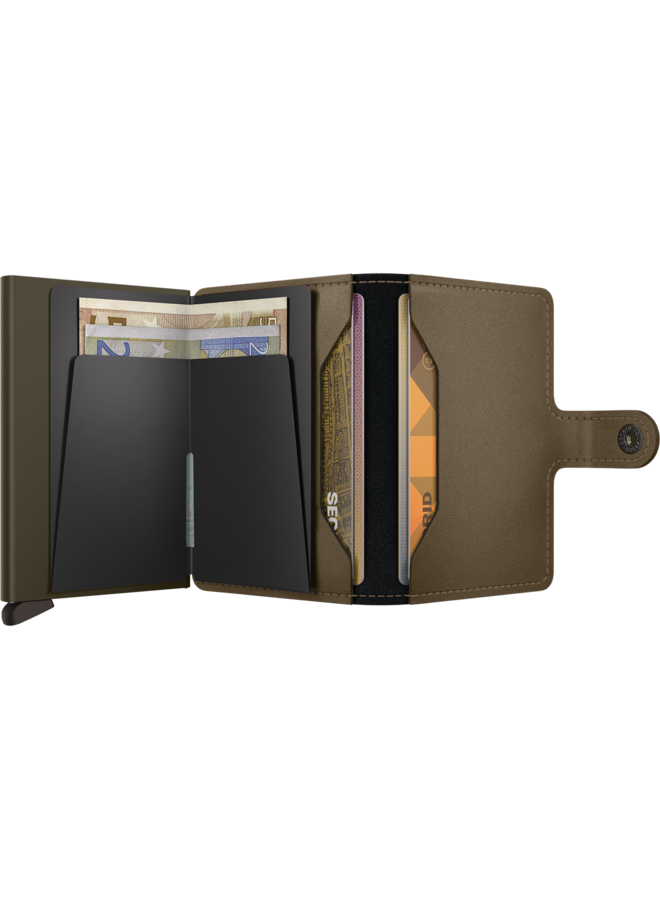 Miniwallet Matte Satin Bronze