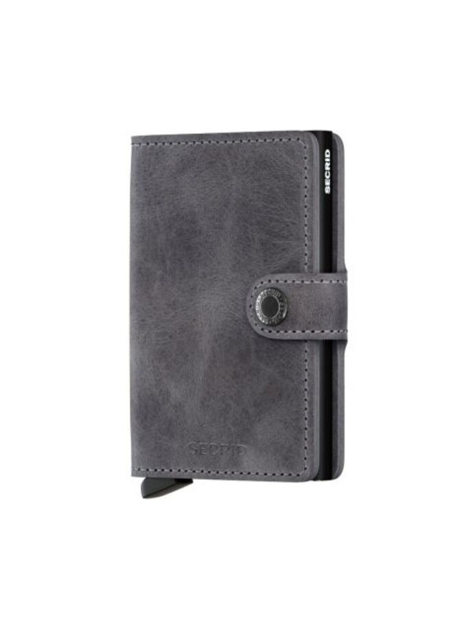 Miniwallet Vintage Grey Black