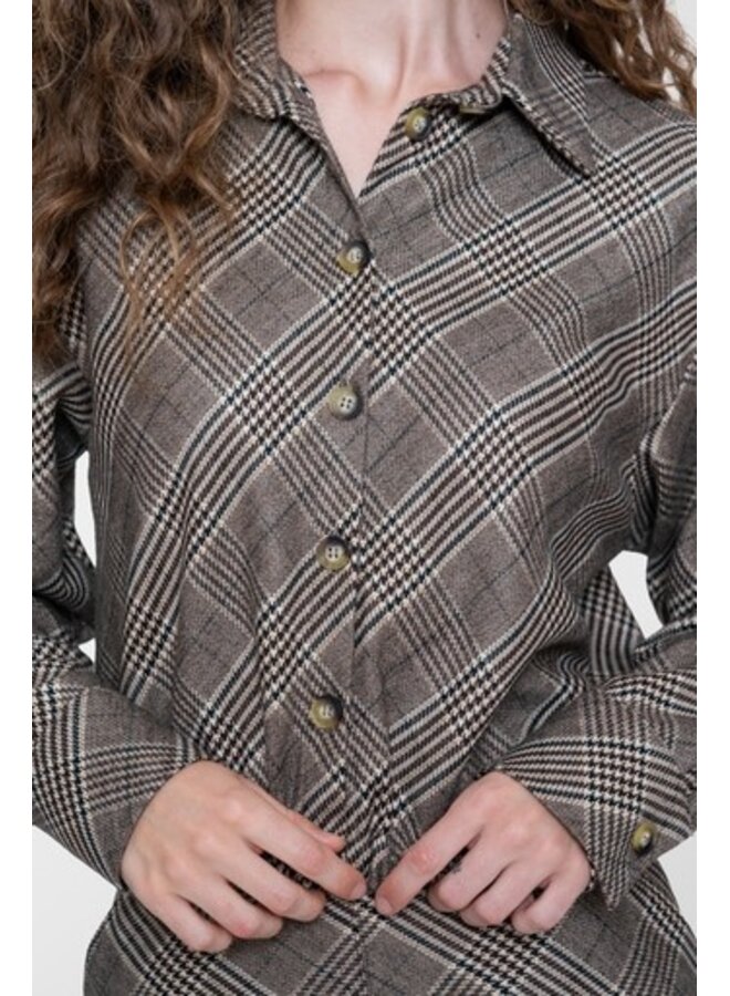 65619-20 775 Geisha jacket brown/blue