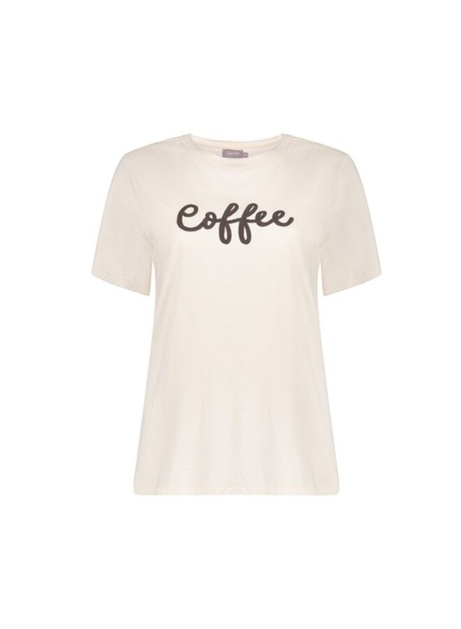 62571-41 720 Geisha T-shirt "coffee" sand/brown
