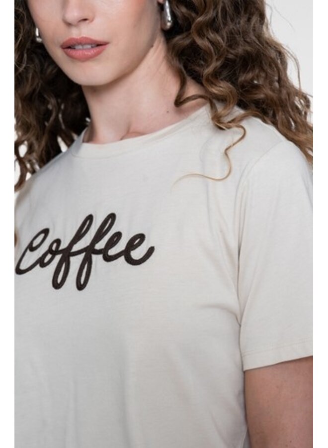 62571-41 720 Geisha T-shirt "coffee" sand/brown