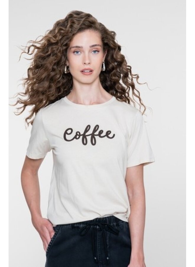 62571-41 720 Geisha T-shirt "coffee" sand/brown