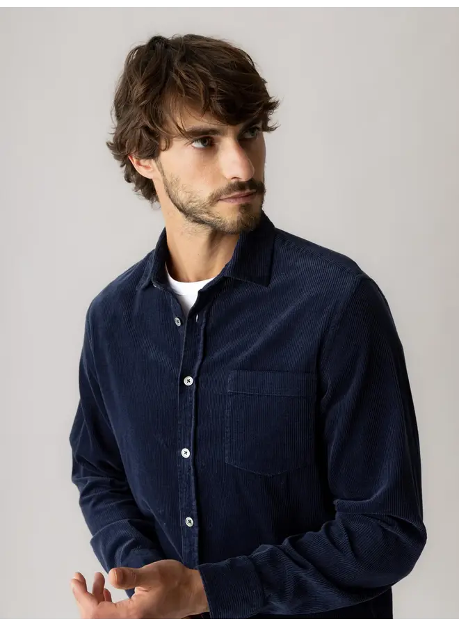 506170 469 MosMosh MMGAlden Corduroy Shirt Navy