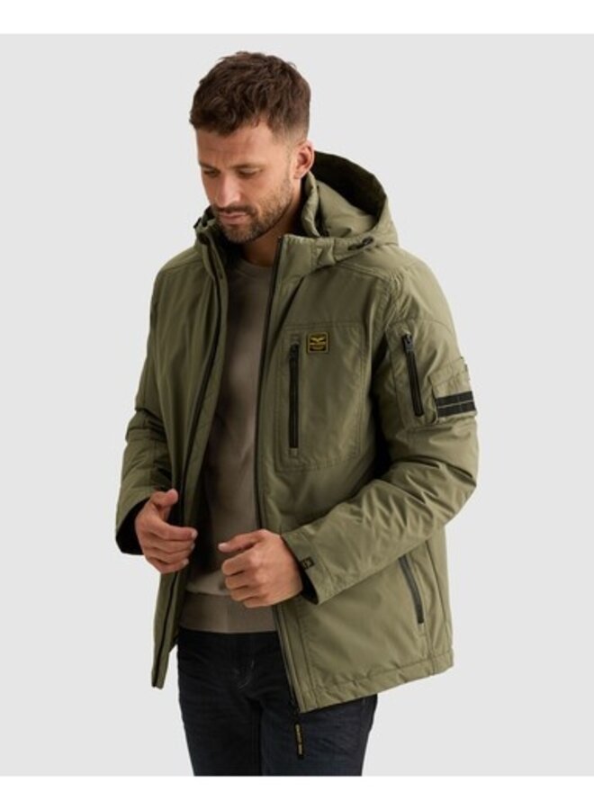 PJA2609142 6414 PME Legend Semi long jacket CONESTOGA Dasrip Dusty Olive