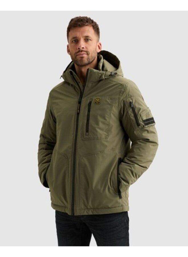 PJA2609142 6414 PME Legend Semi long jacket CONESTOGA Dasrip Dusty Olive