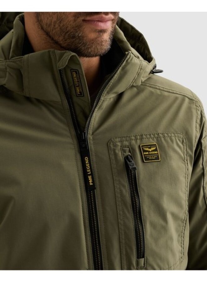 PJA2609142 6414 PME Legend Semi long jacket CONESTOGA Dasrip Dusty Olive