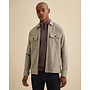 VSI2609232 7147 Vanguard Long sleeve shirt Solid Brushed Mouline Greige