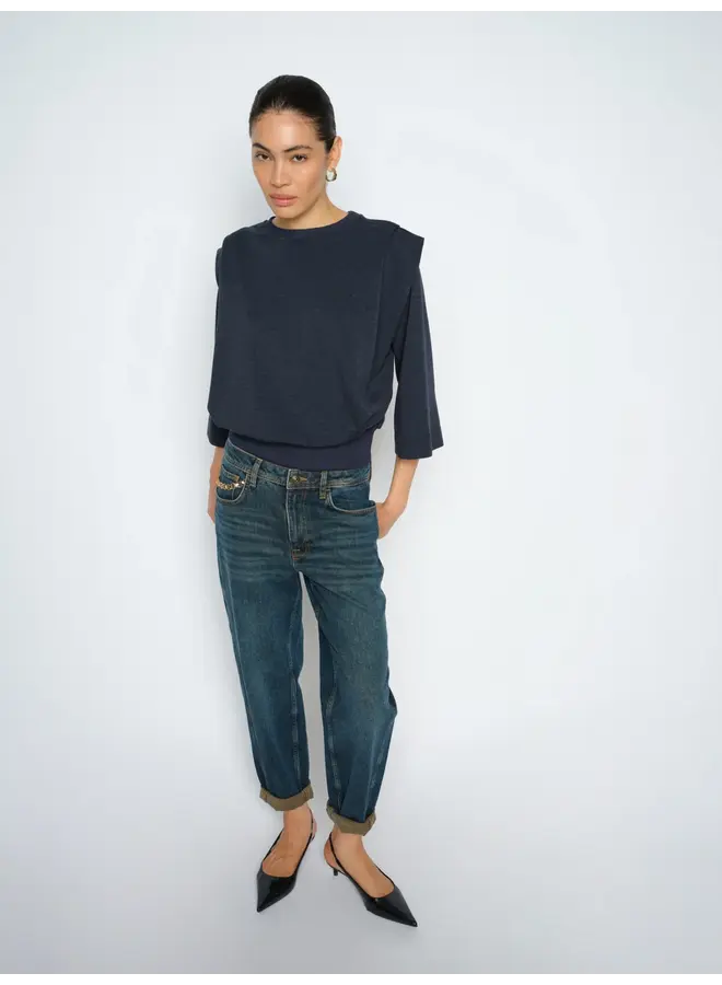 185170 290 MosMosh MMAymen Galleon Jeans Blue Tint