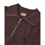 511620 285 MosMosh MMGPorter Soft Quarter-Zip Knit Black Coffee